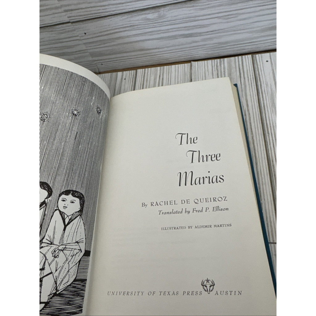 Rachel De Queiroz - The Three Marias - 1st 1st HCDJ 1963 - Brazil Brazilian Lit