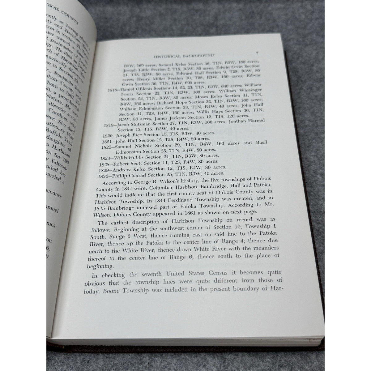 Rare 1970 History of Northeast Dubois County Indiana SIGNED Kreitzer Genealogy
