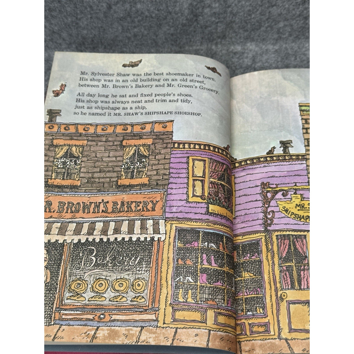 Mr Shaw’s Shipshape Shoeshop 1970 Eve Titus Larry Ross Illustrated Hardcover
