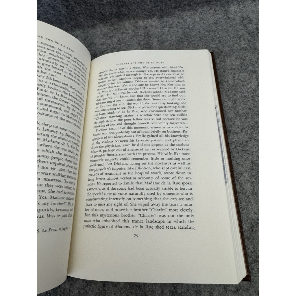 Dickens and Mesmerism Hidden Springs of Fiction Fred Kaplan 1975 HC