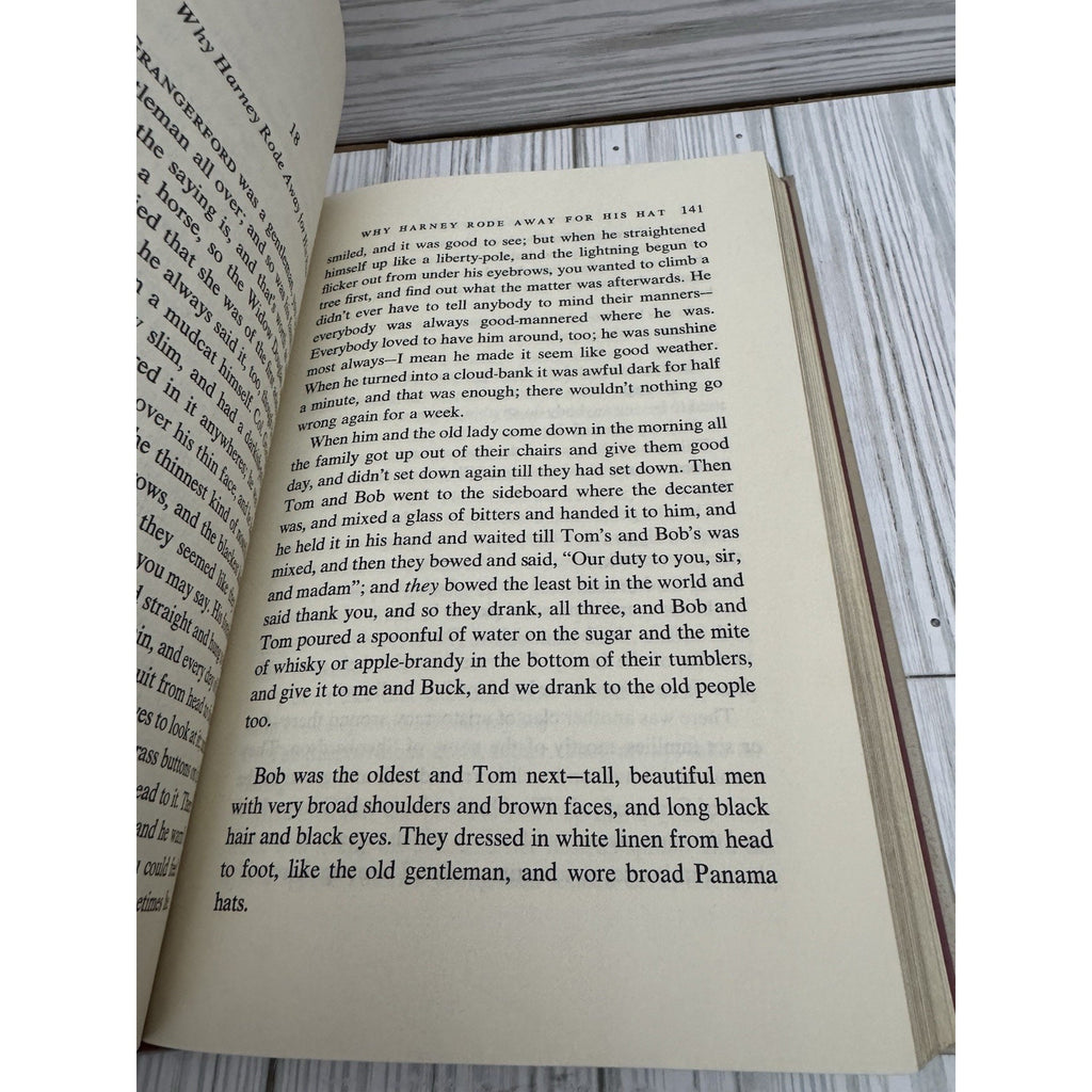 Huckleberry Finn Mark Twain HC Grolier World’s Great Classics Gold Edge
