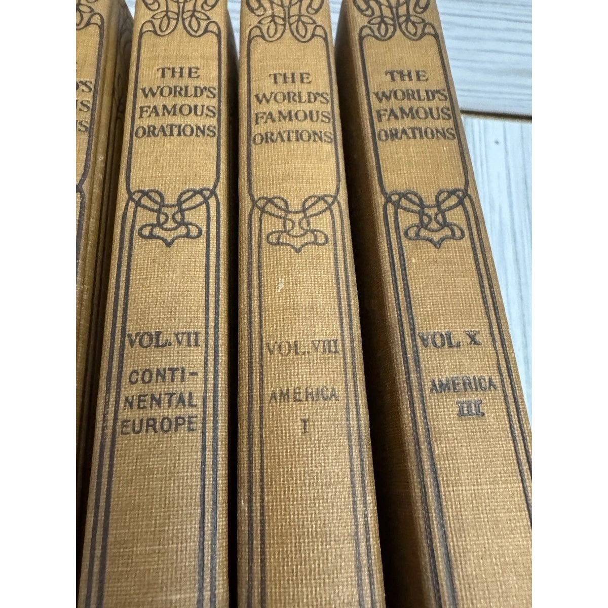 Worlds Famous Orations 1906 Funk Wagnalls 6 Vol Set Bryan Antique