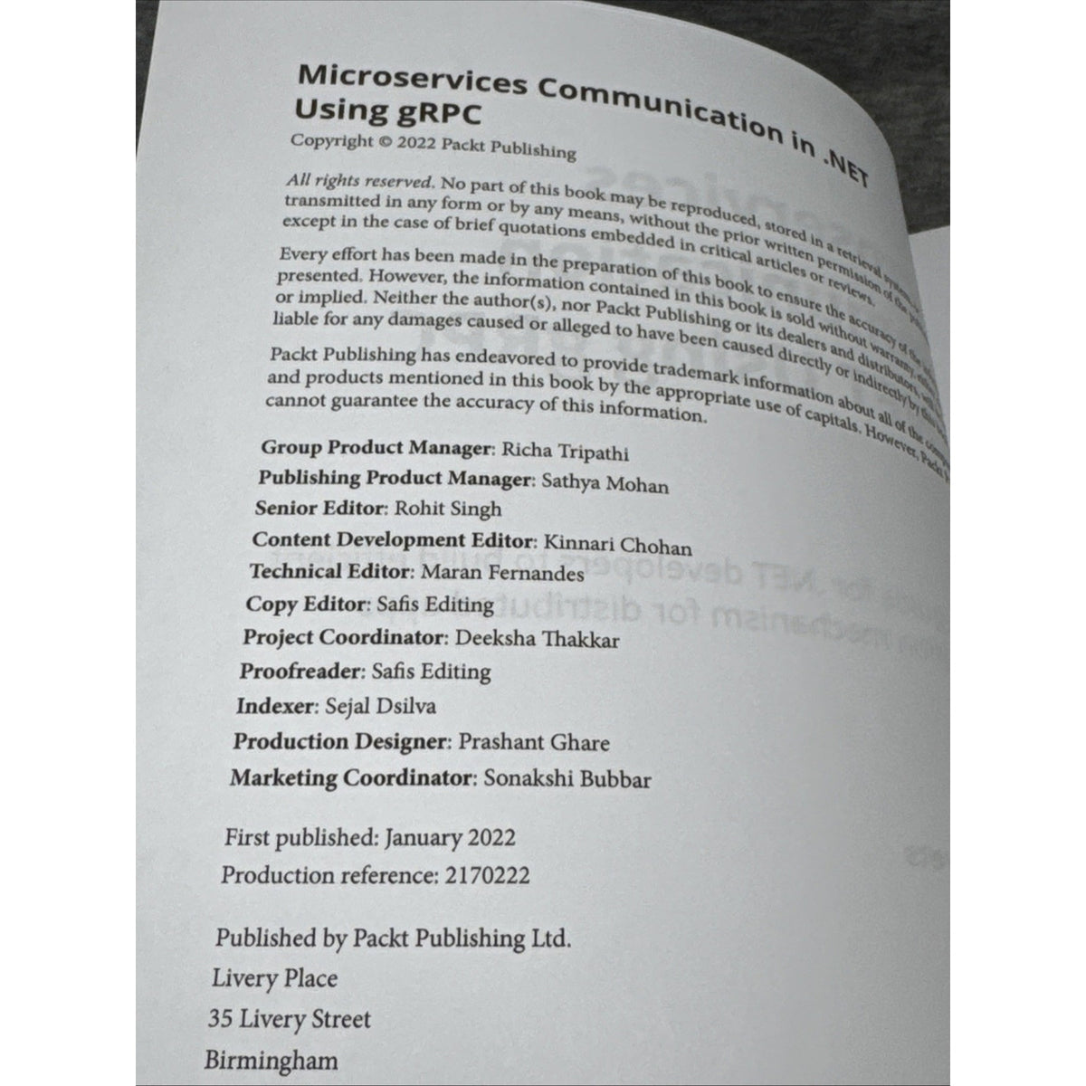 Microservices Communication in . NET Using GRPC : A Practical Guide for . NET...