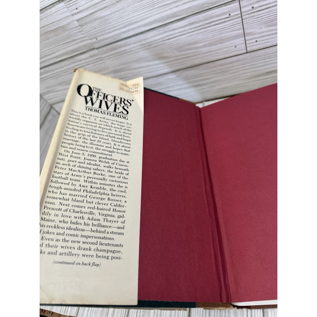 The Officers' Wives by Thomas Fleming (1981, Hardcover) First Edition