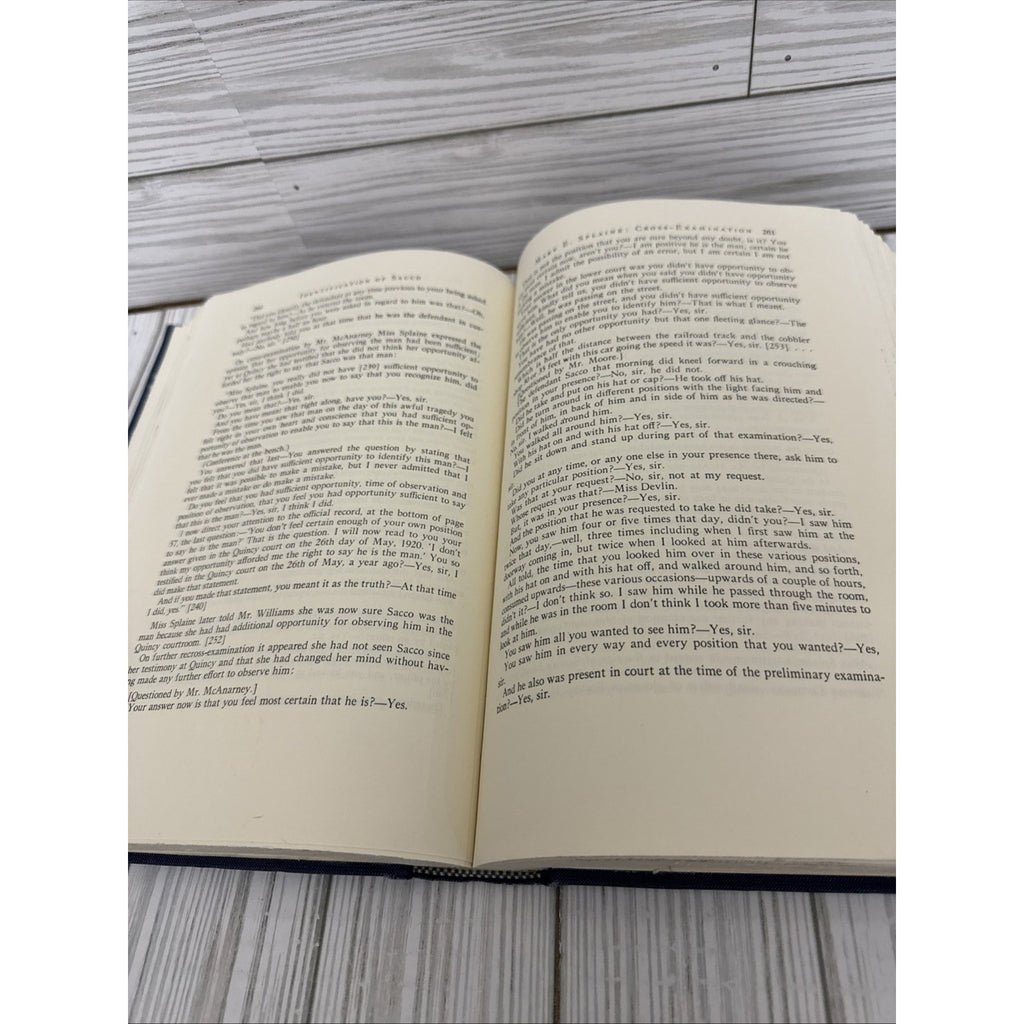 Osmond K Fraenkel. Sacco-Vanzetti Case. 1969 printing.