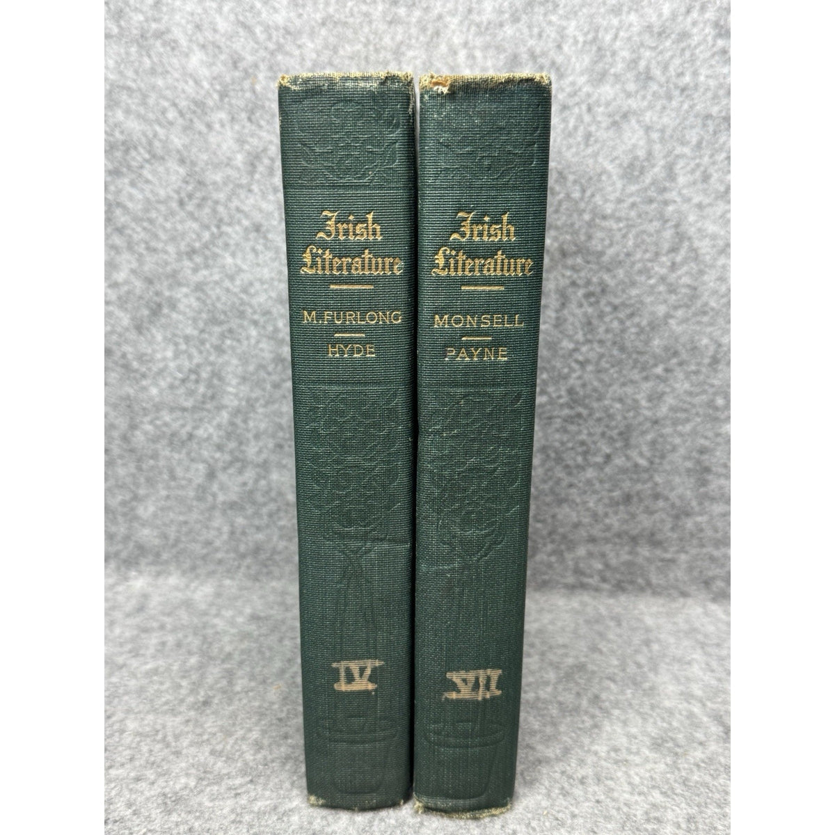 Irish Literature 1904 Vols IV & VII Douglas Hyde Justin McCarthy 2 Books