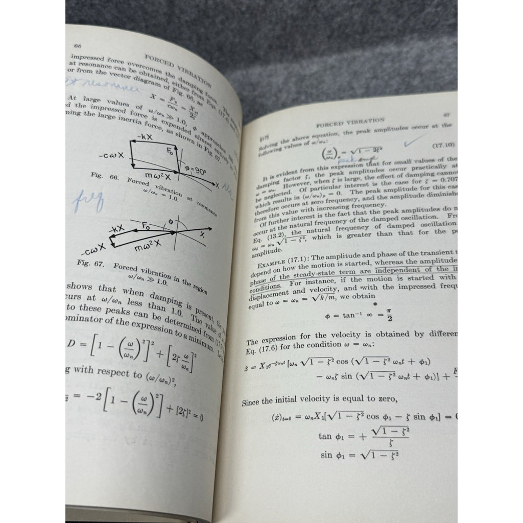 Mechanical Vibrations William T Thomson 1949 Engineering Hardcover 2nd Printing