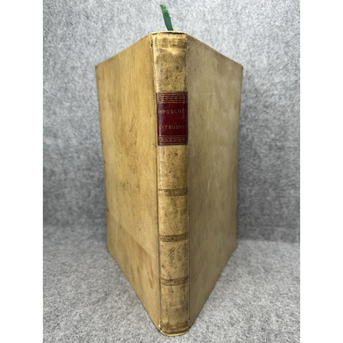 1806 Opuscoli Astronomici Calandrelli Vega Parallax Vellum Engraved Plates