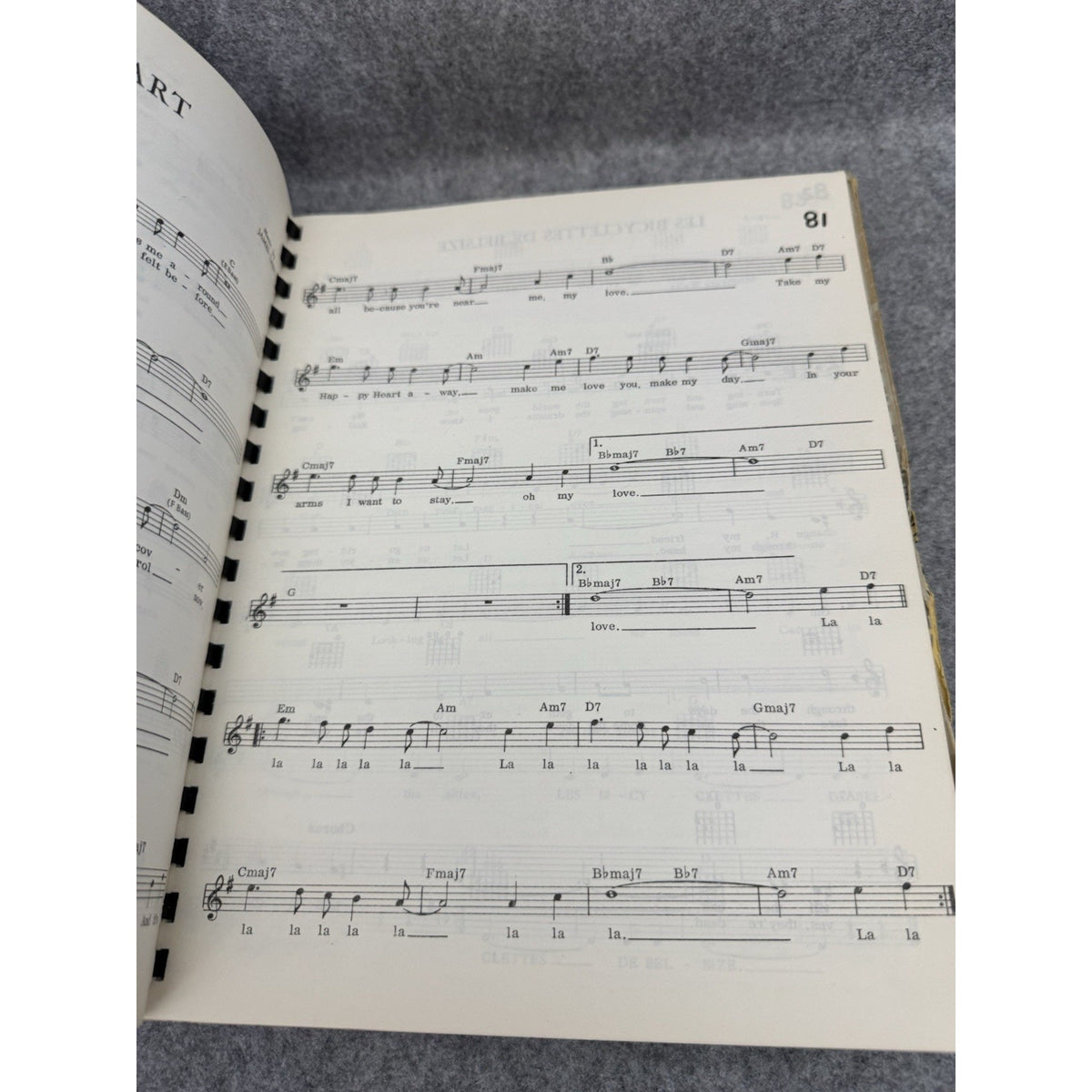 Vintage 20th Century Cavalcade Of Hits Volume 31 Music Book Loads of Songs!
