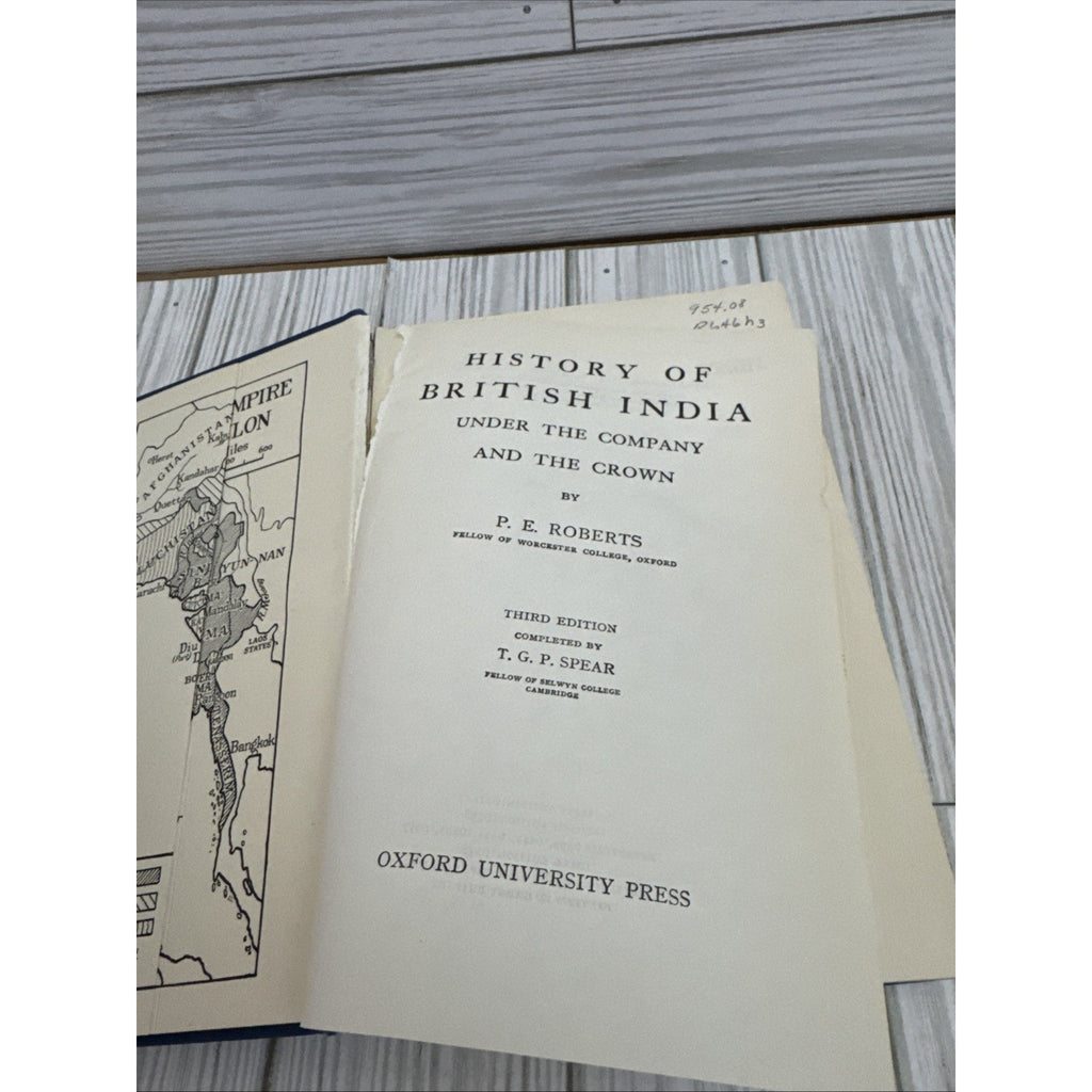 The History of British India 1958 HC