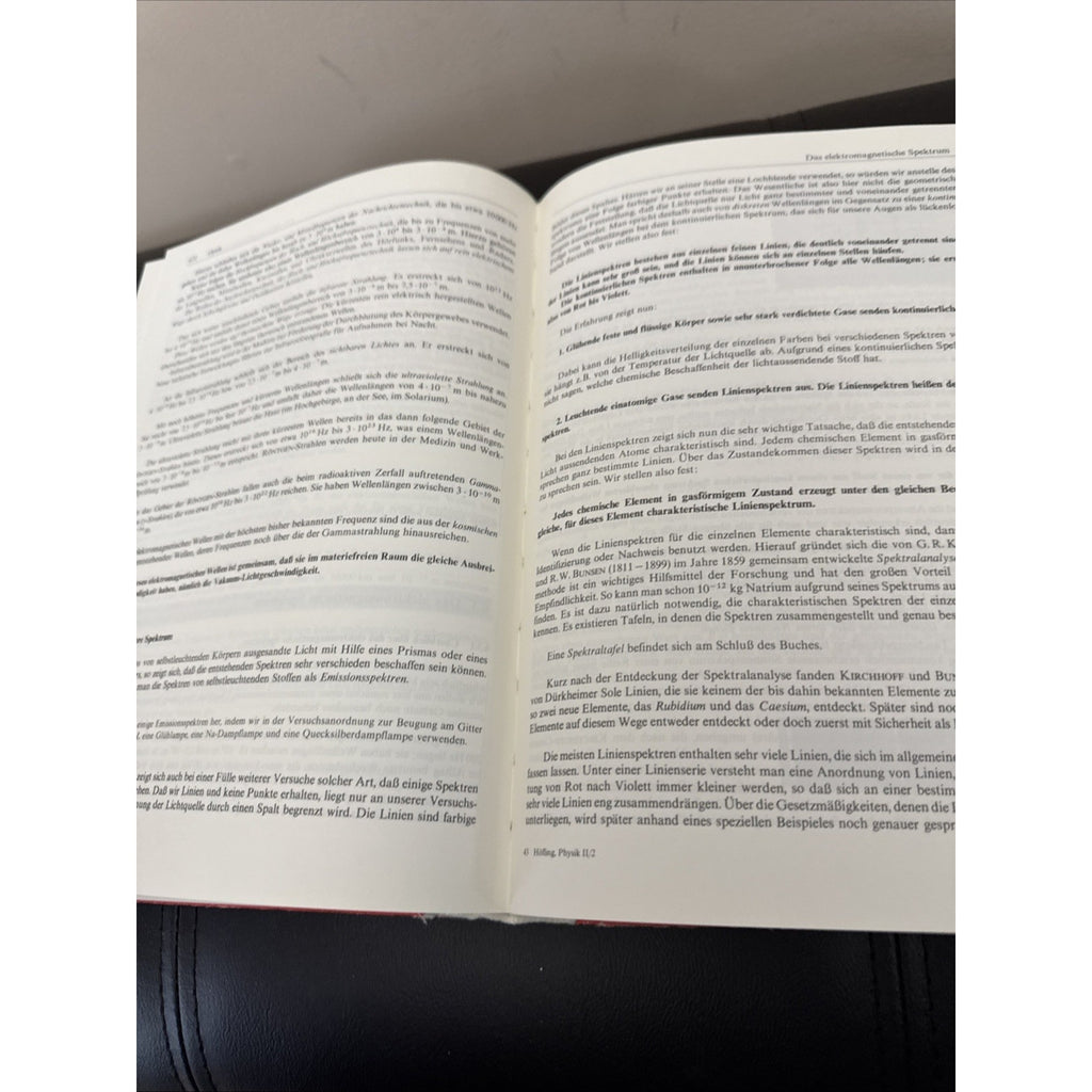 Physik Lehrbuch Oskar Höfling 15. Auflage Dümmler Hardcover