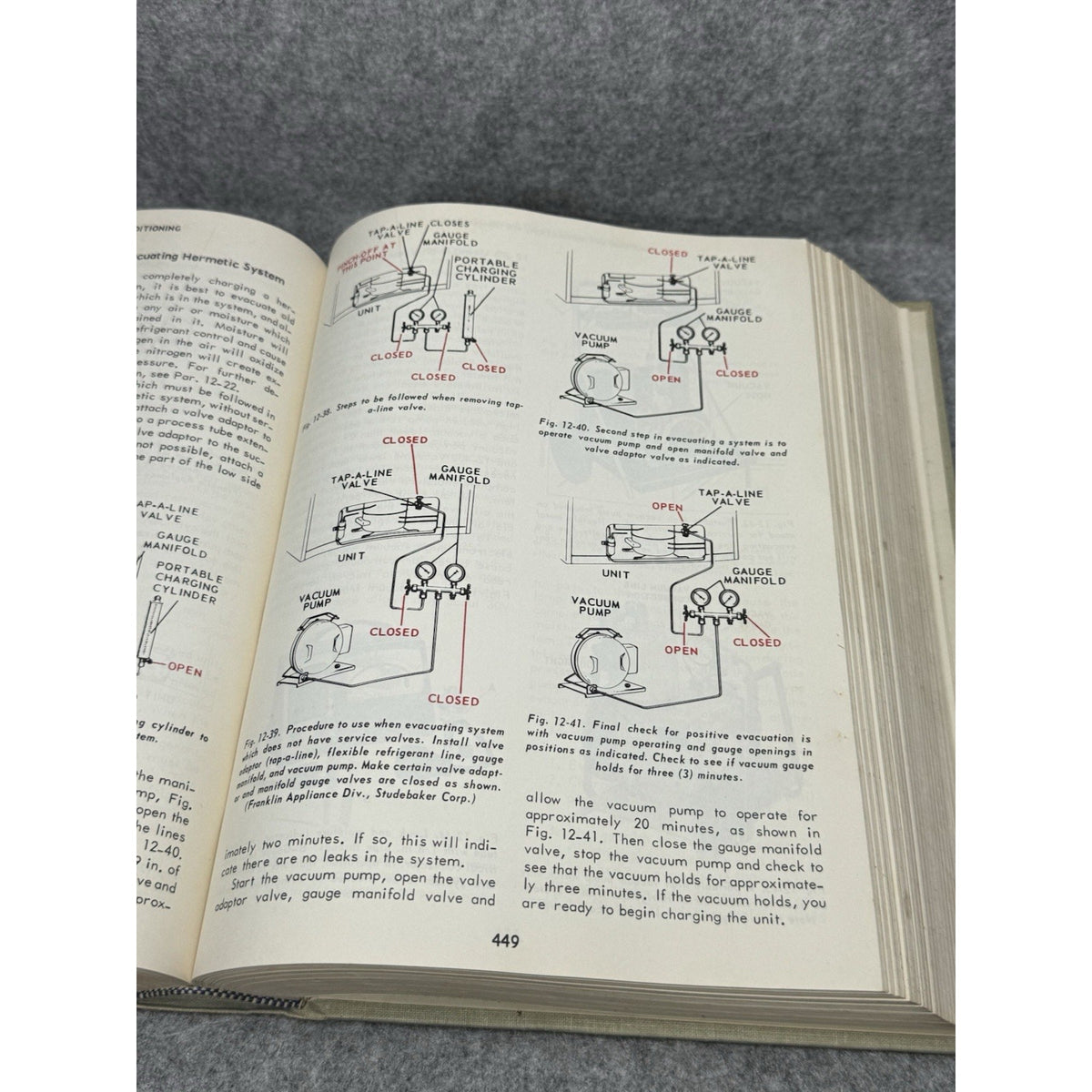 1968 Modern Refrigeration Air Conditioning HVAC Althouse US Army Hardcover
