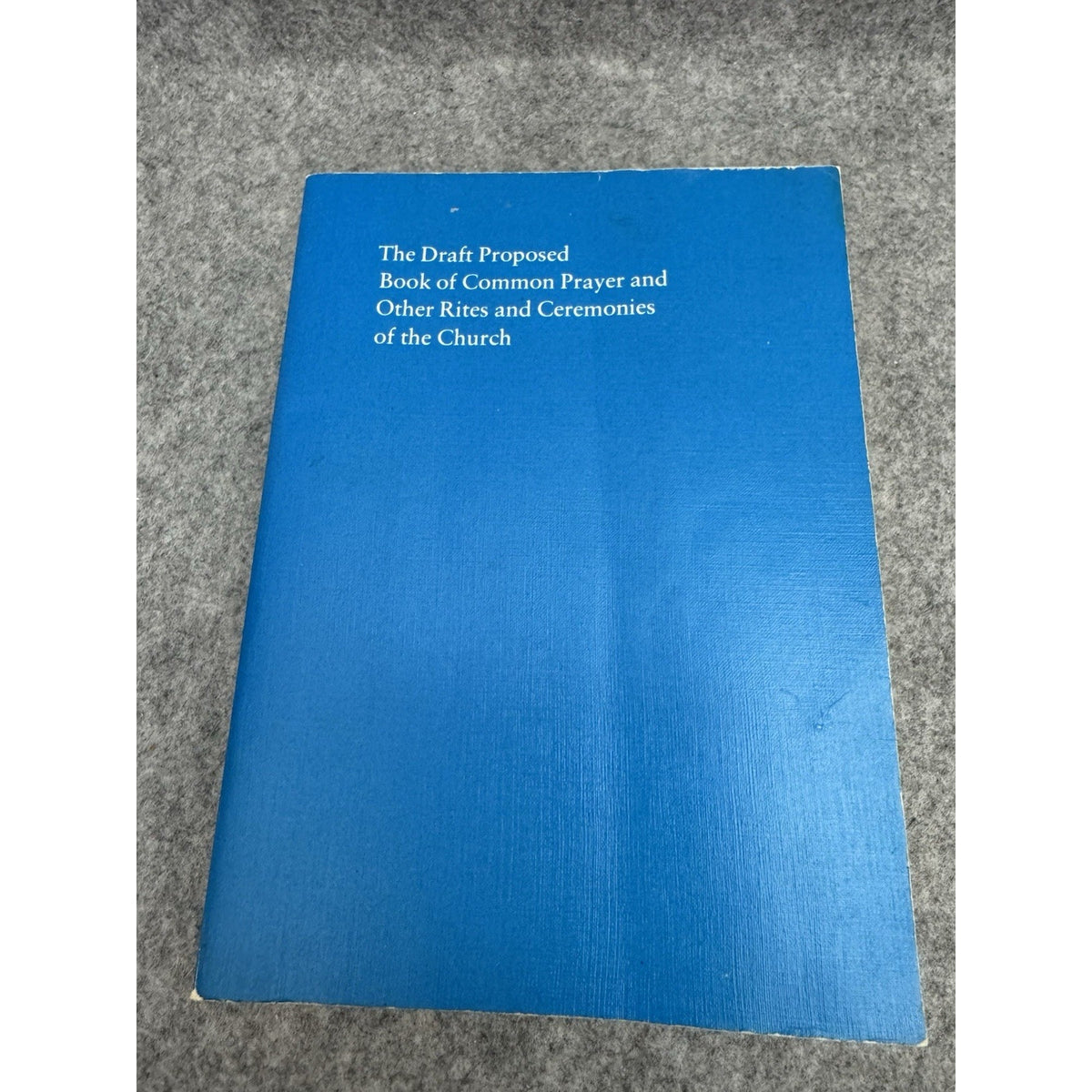 1976 Draft Proposed Book of Common Prayer Episcopal Church PB