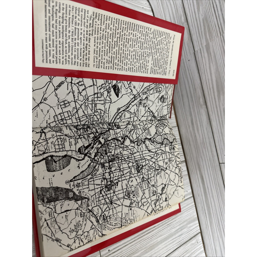 WARTIME WASHINGTON: THE SECRET OSS JOURNAL OF JAMES By James Grafton Rogers VG