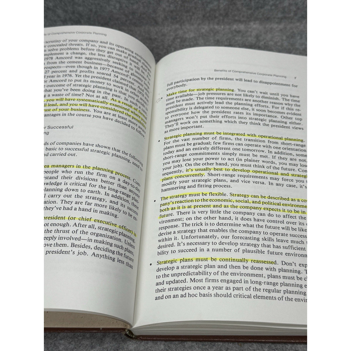 Shirt-Sleeve Approach to Long-Range Planning Linneman Business Hardcover