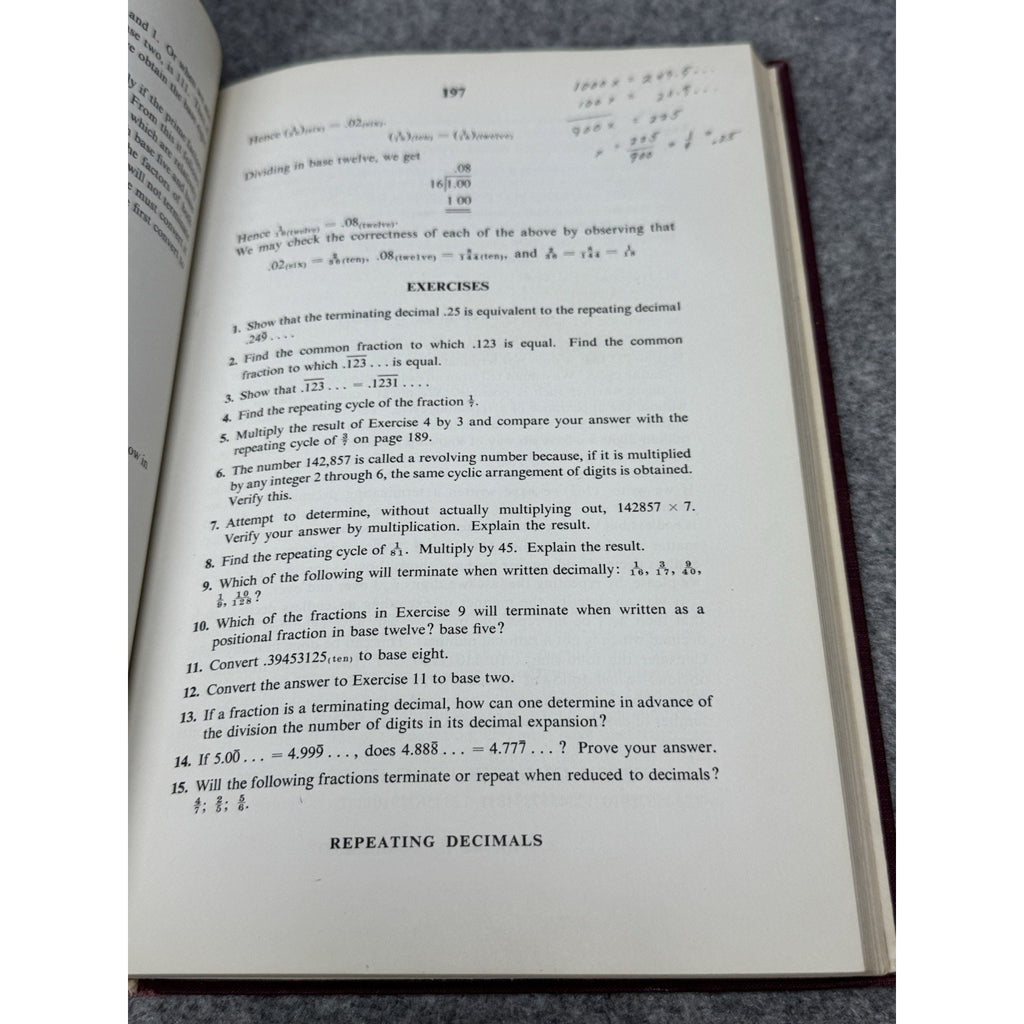 1966 Elementary-School Mathematics J Houston Banks 1st Edition Hardcover