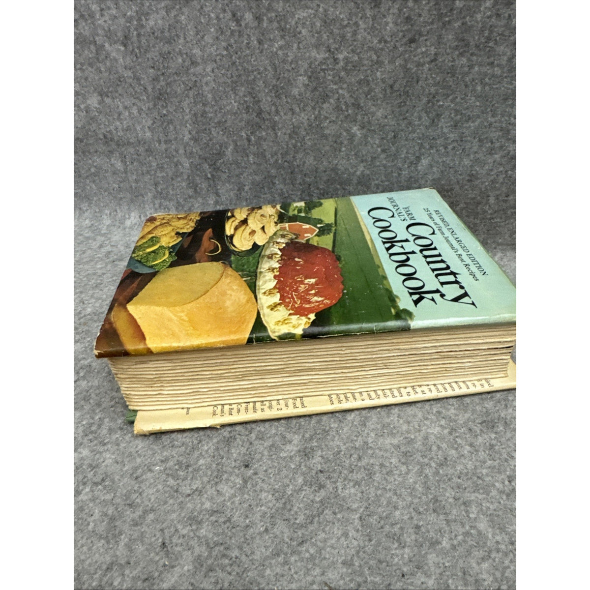 Farm Journals Country Cookbook 1972 Revised Enlarged Edition Vintage Recipe Book