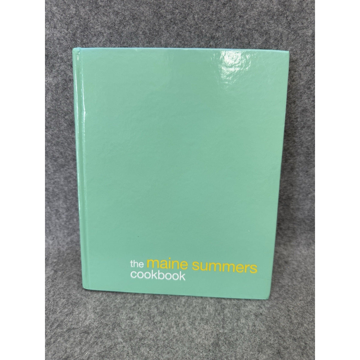 Signed The Maine Summers Cookbook Linda & Martha Greenlaw 2011 HC