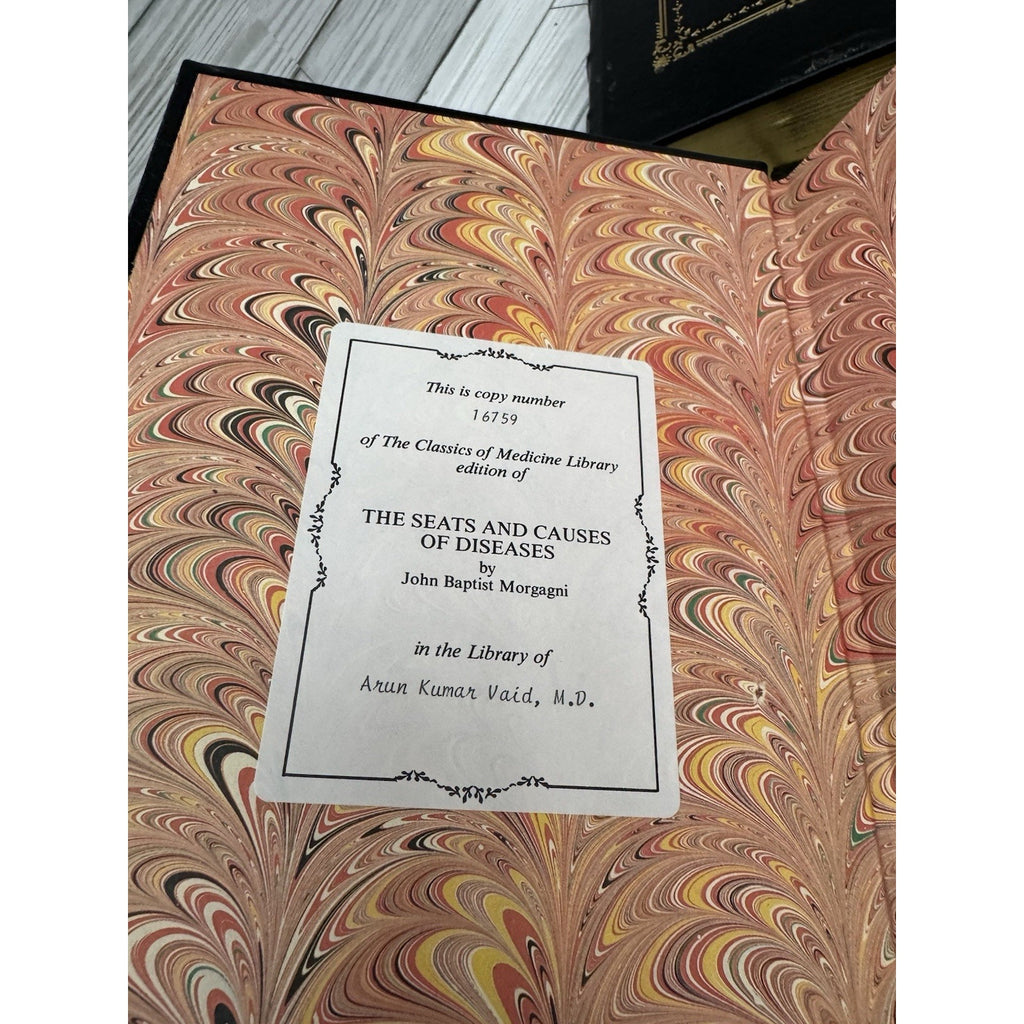 Morgagni Seats and Causes of Diseases Vol II & III Classics of Medicine