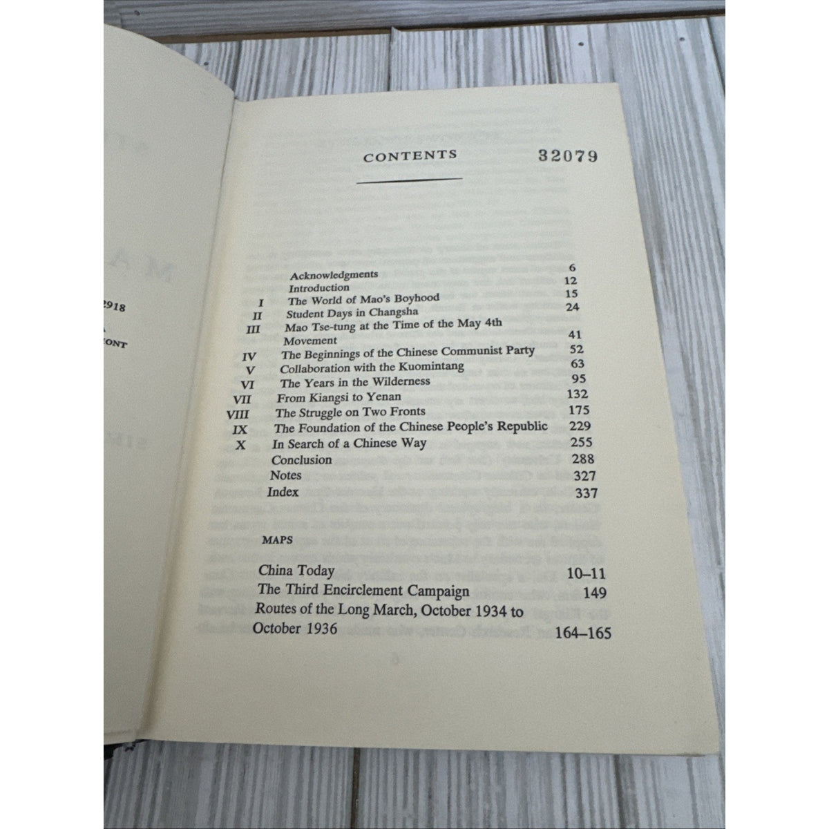 Mao Tse-Tung by Stuart Schram HC 1966 First Printing China