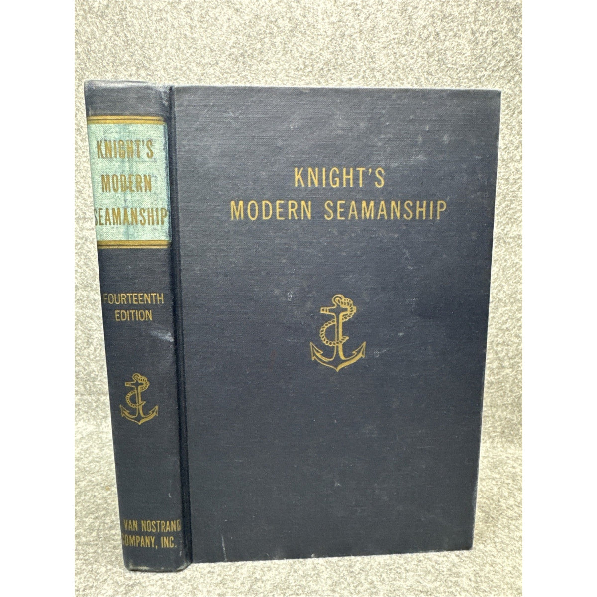 Knight's Modern Seamanship 14th Edition 1966 Hardcover With Illustrated Pages