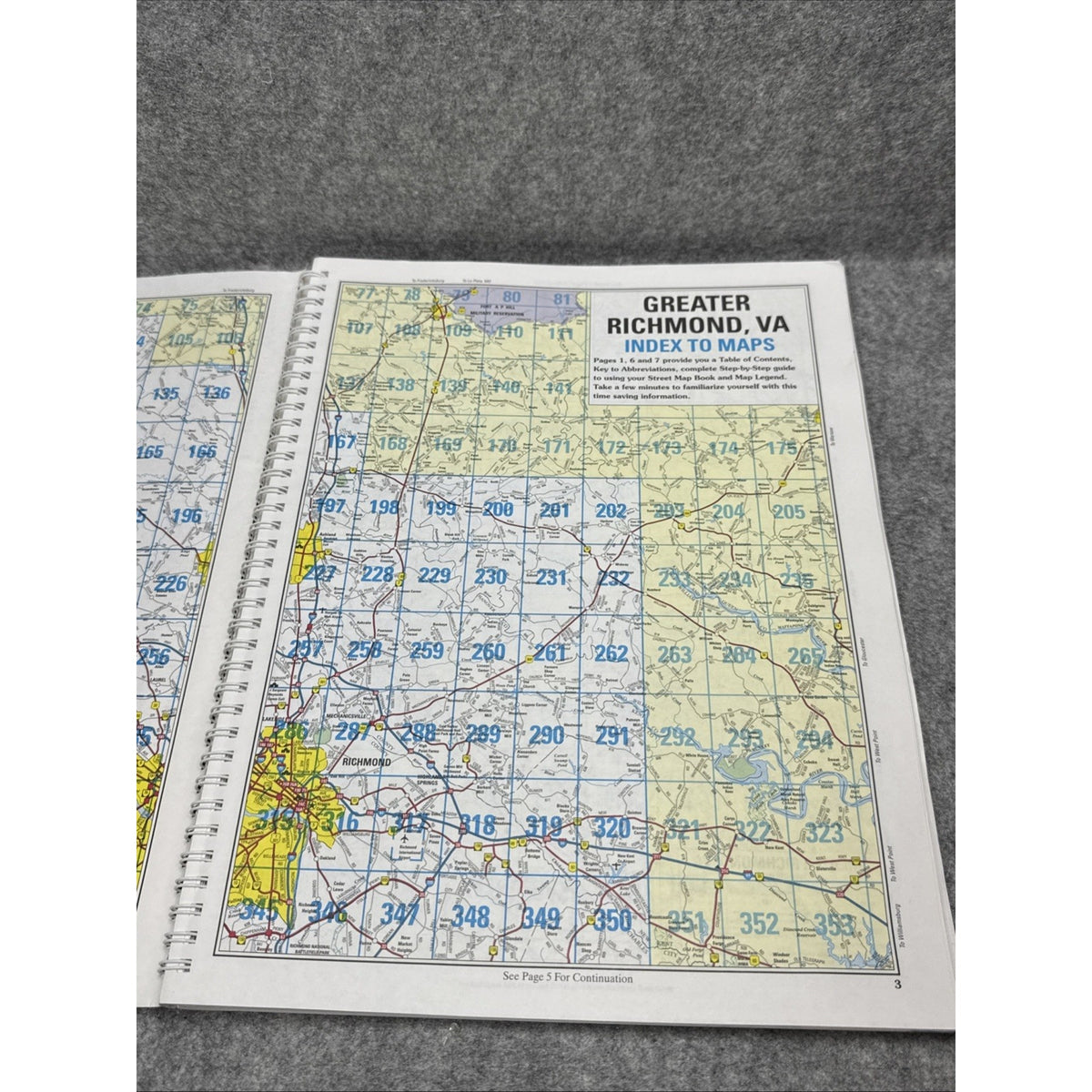 Richmond, VA Greater Atlas by the Map People Staff ADC (2004, Other)