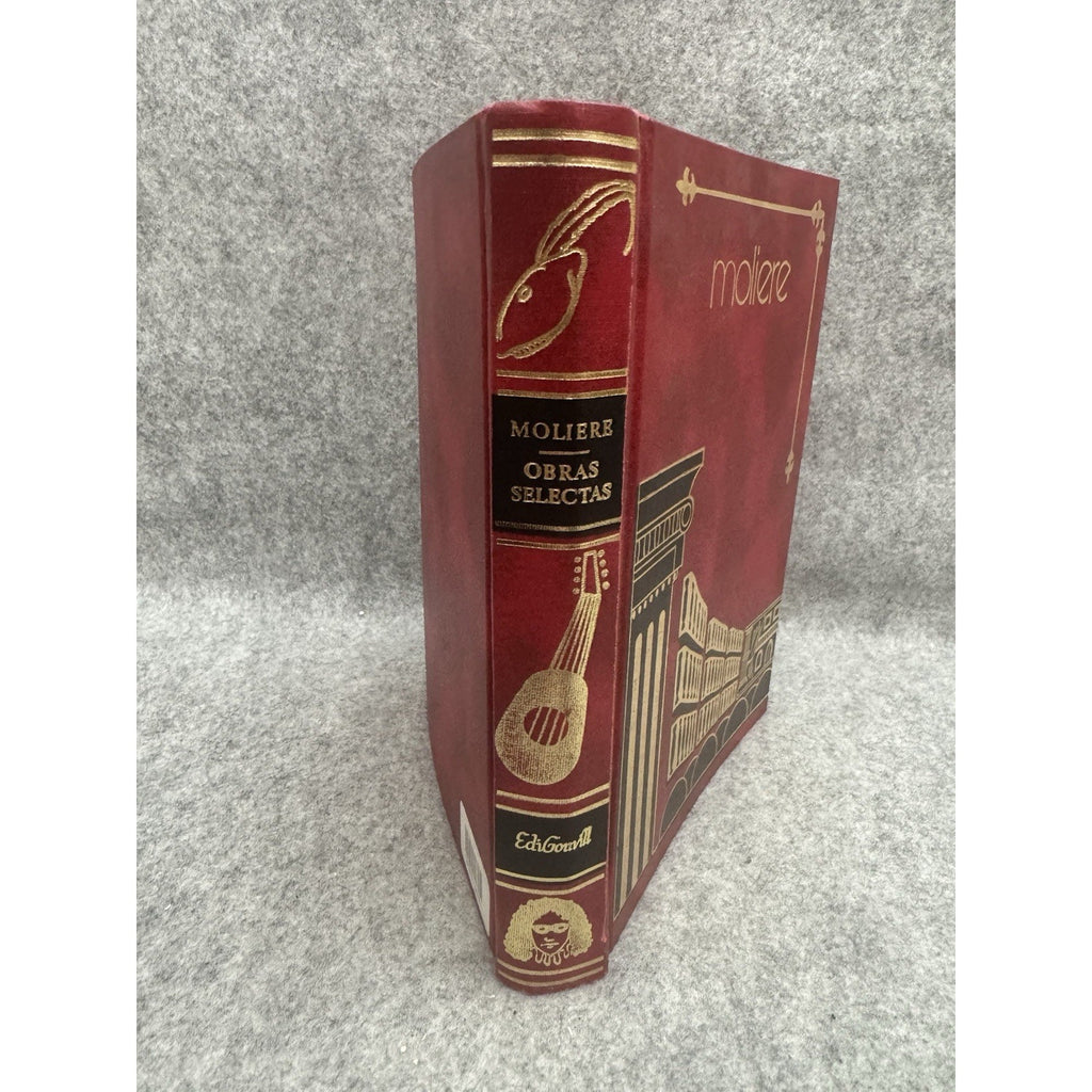 Moliere Obras Selectas 1984 EdiGonvill HC Spanish Classic Literature