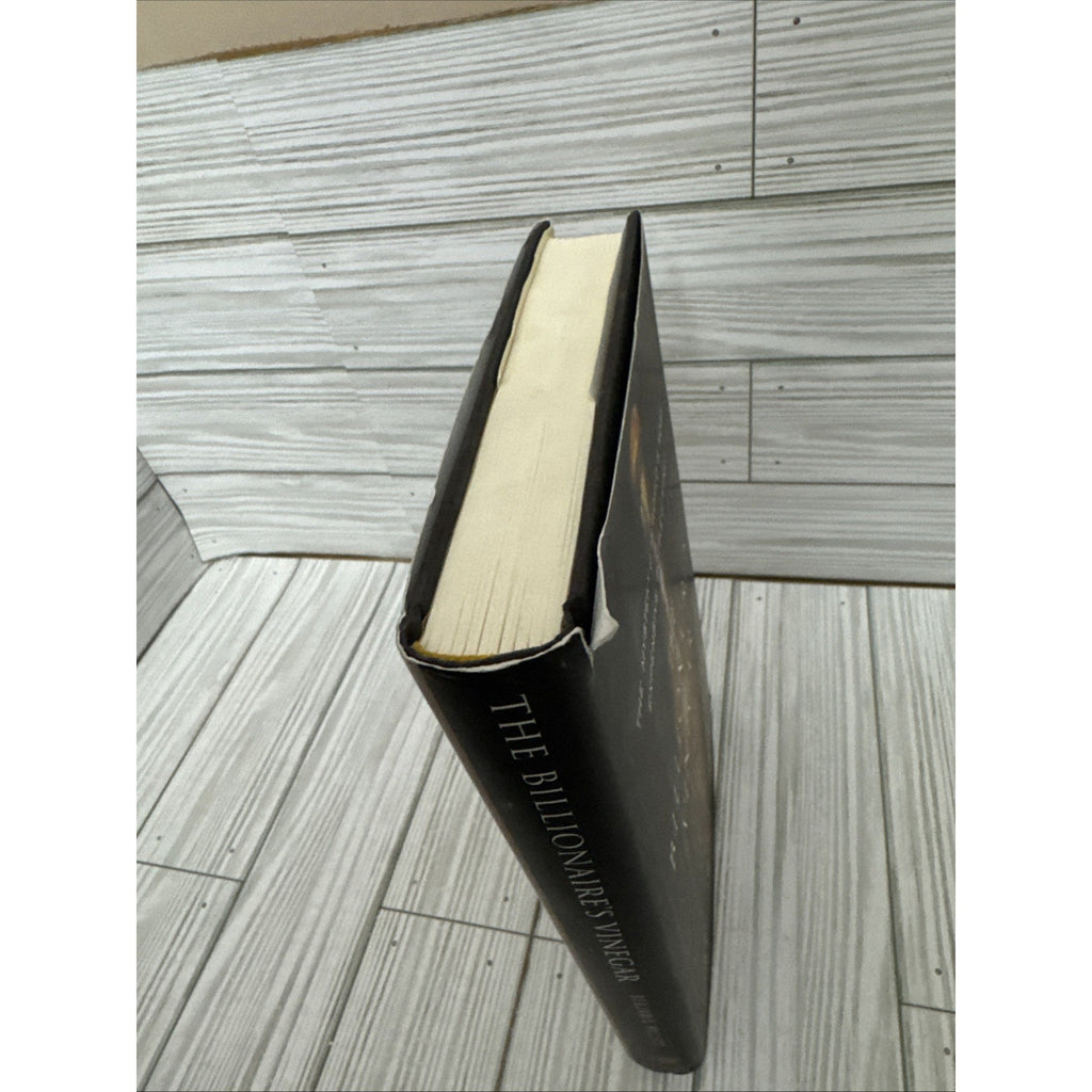 BENJAMIN WALLACE THE BILLIONAIRE'S VINEGAR FIRST ED, 1st print!