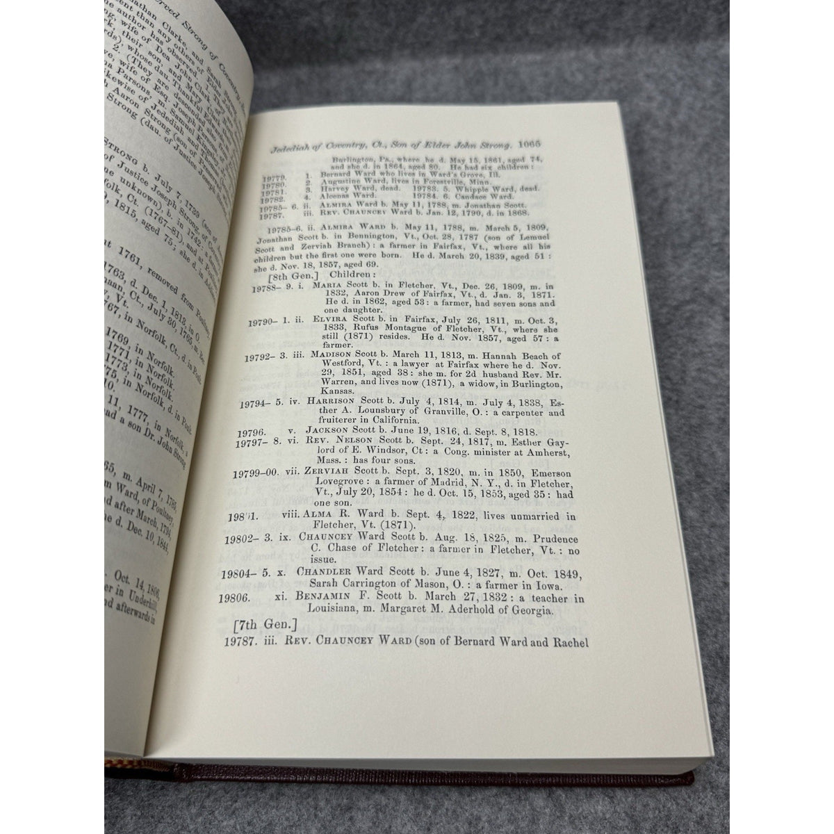 Dwight Strong Family History 1984 2 Vol + 1989 Jedediah Update Genealogy