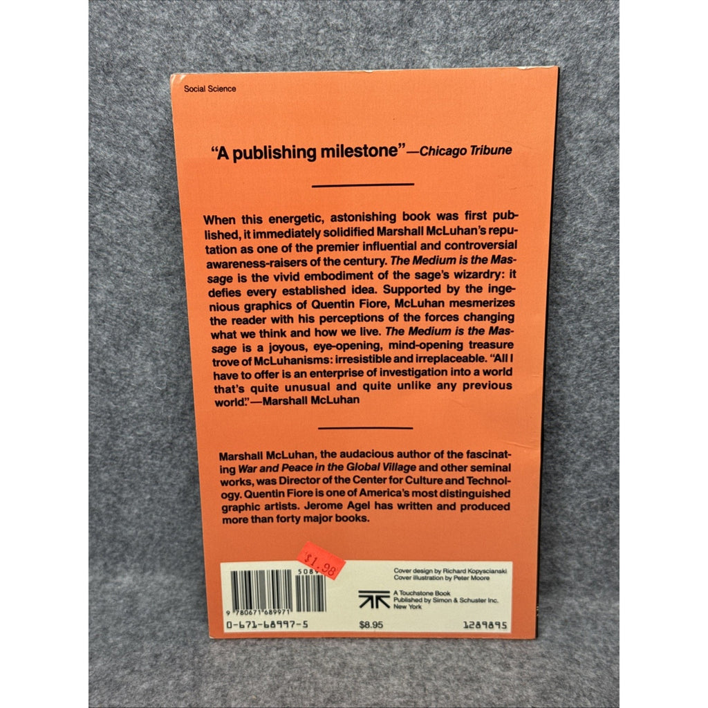 Medium Is the Massage : An Inventory of Effects by Quentin Fiore and Marshall...