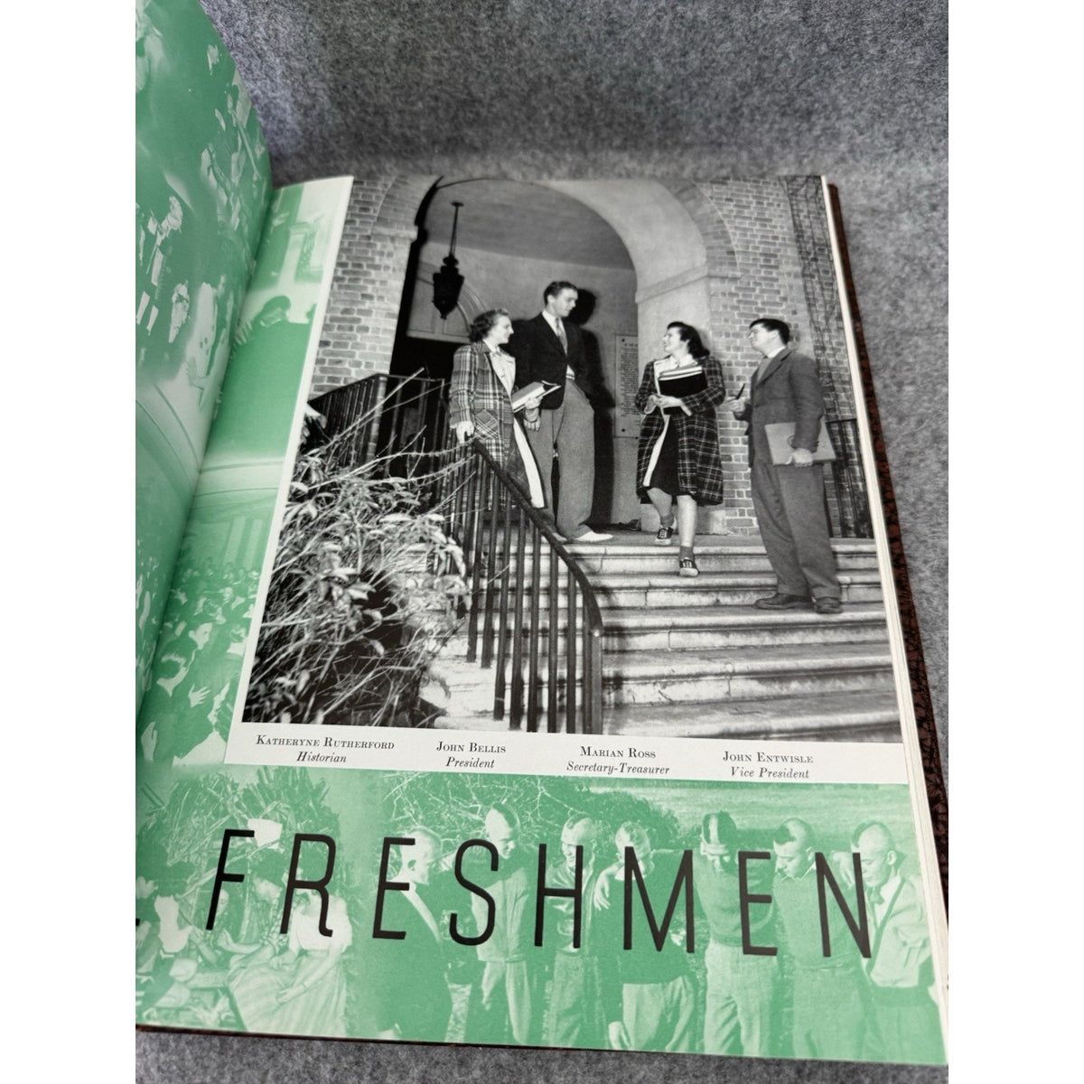 1941 Colonial Echo William & Mary Yearbook Williamsburg VA WWII Era HC