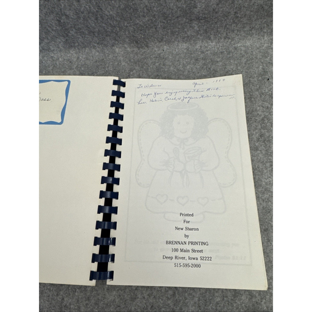 Tastes Of Love Cookbook. New Sharon, Iowa Of Rachel Circle. 1993 First Edition