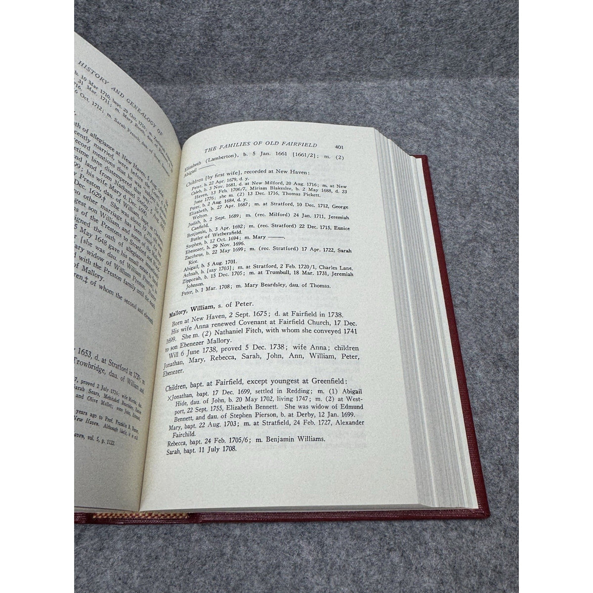 Families of Old Fairfield Genealogy Jacobus 3 Book Hardcover Set Connecticut