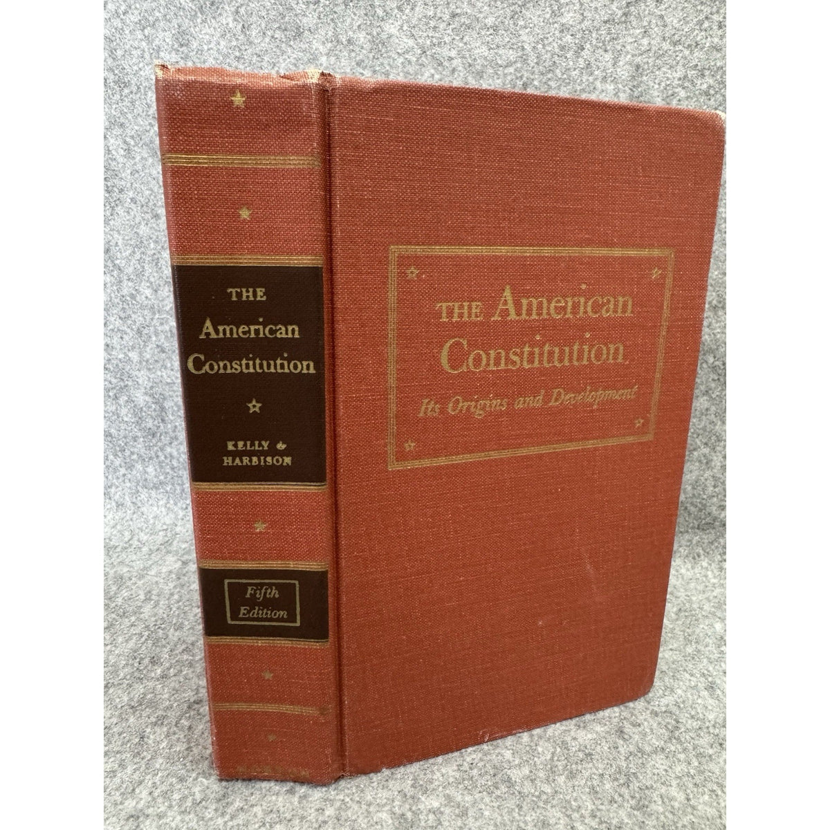 The American Constitution Origins Development 5th Ed 1976 HC Norton