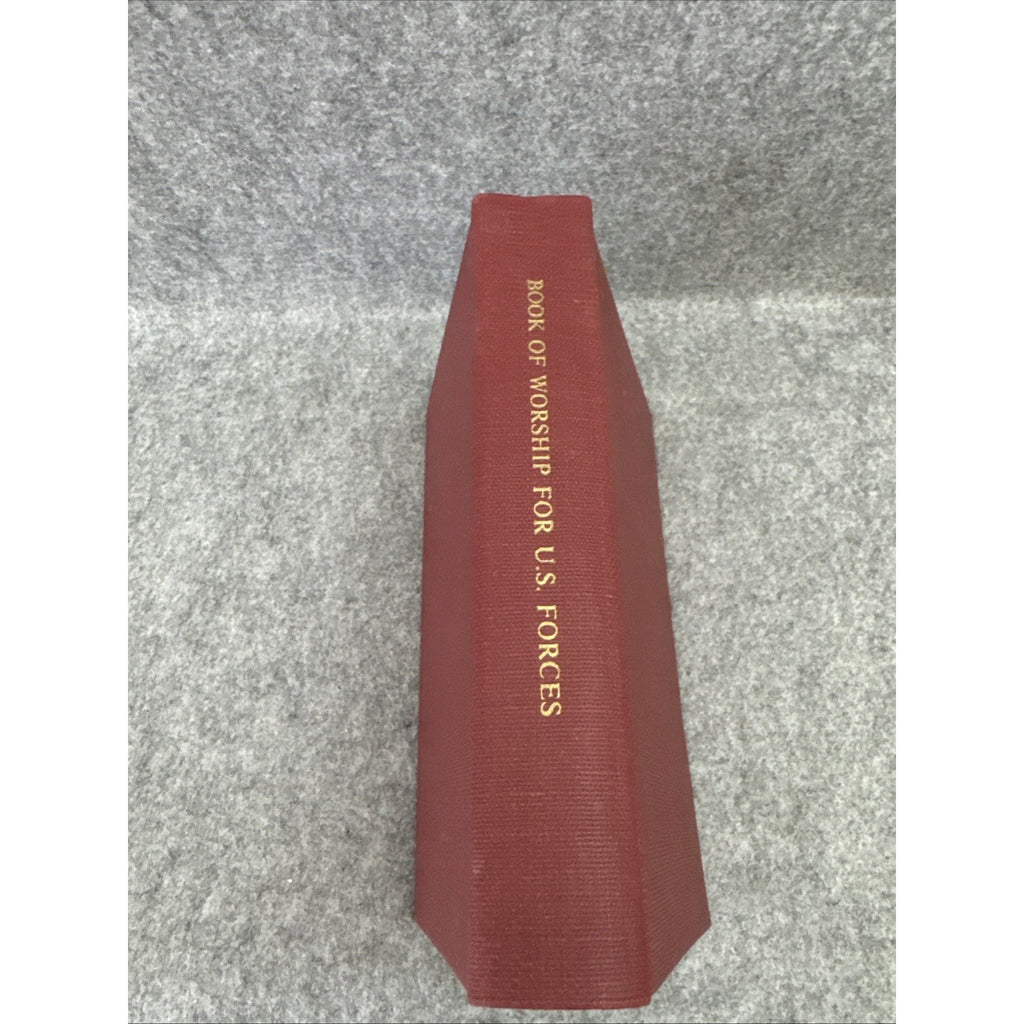 Book of Worship for United States Forces 1974 US Gov Hymnal HC