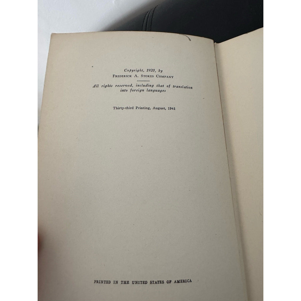 Story of Doctor Dolittle Hugh Lofting 1941 Stokes HC Vintage