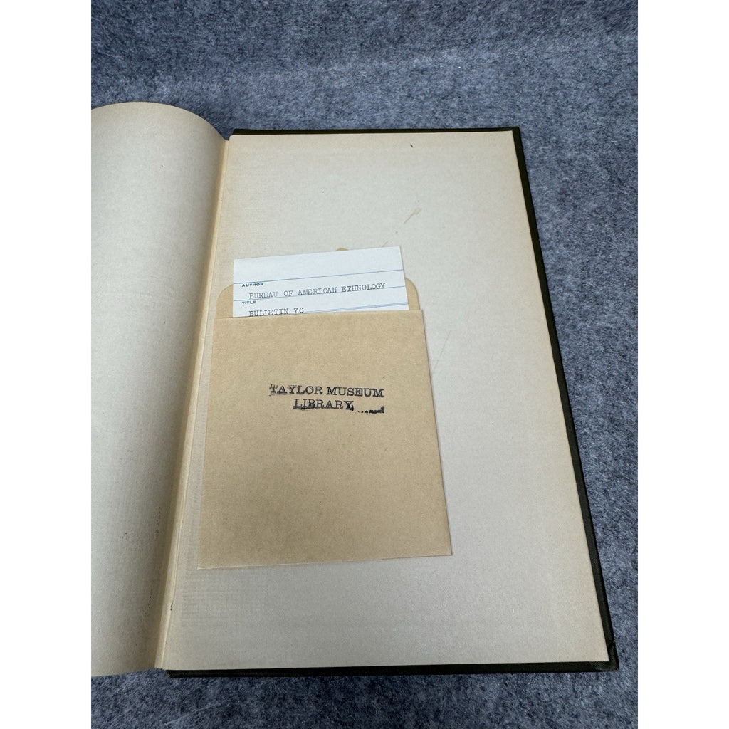 1922 Fowke Archeological Investigations Native American Cave Arrowheads