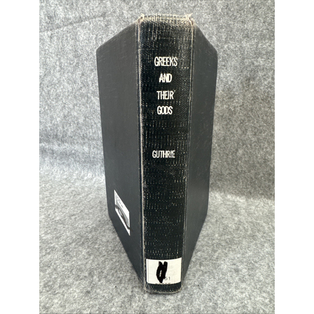 Greeks and Their Gods by William C. Guthrie 1961 Hardback