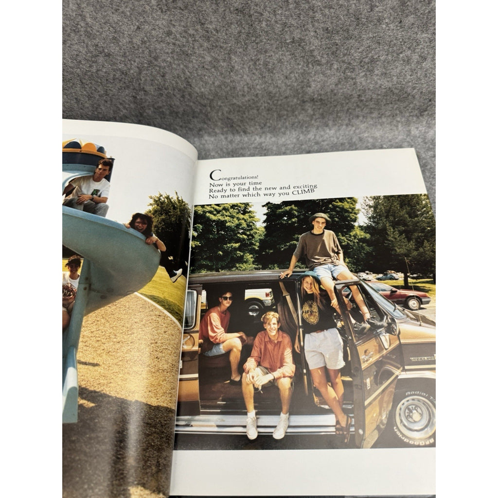 1992 Cornwall Central High School Dragon Yearbook Cornwall NY Hardcover