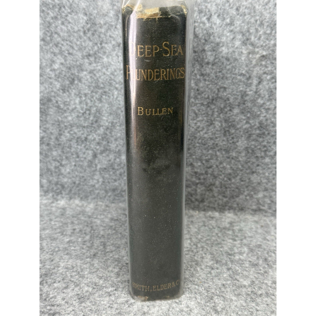 Frank T Bullen Signed Letter Deep-Sea Plunderings 1901 Maritime Book