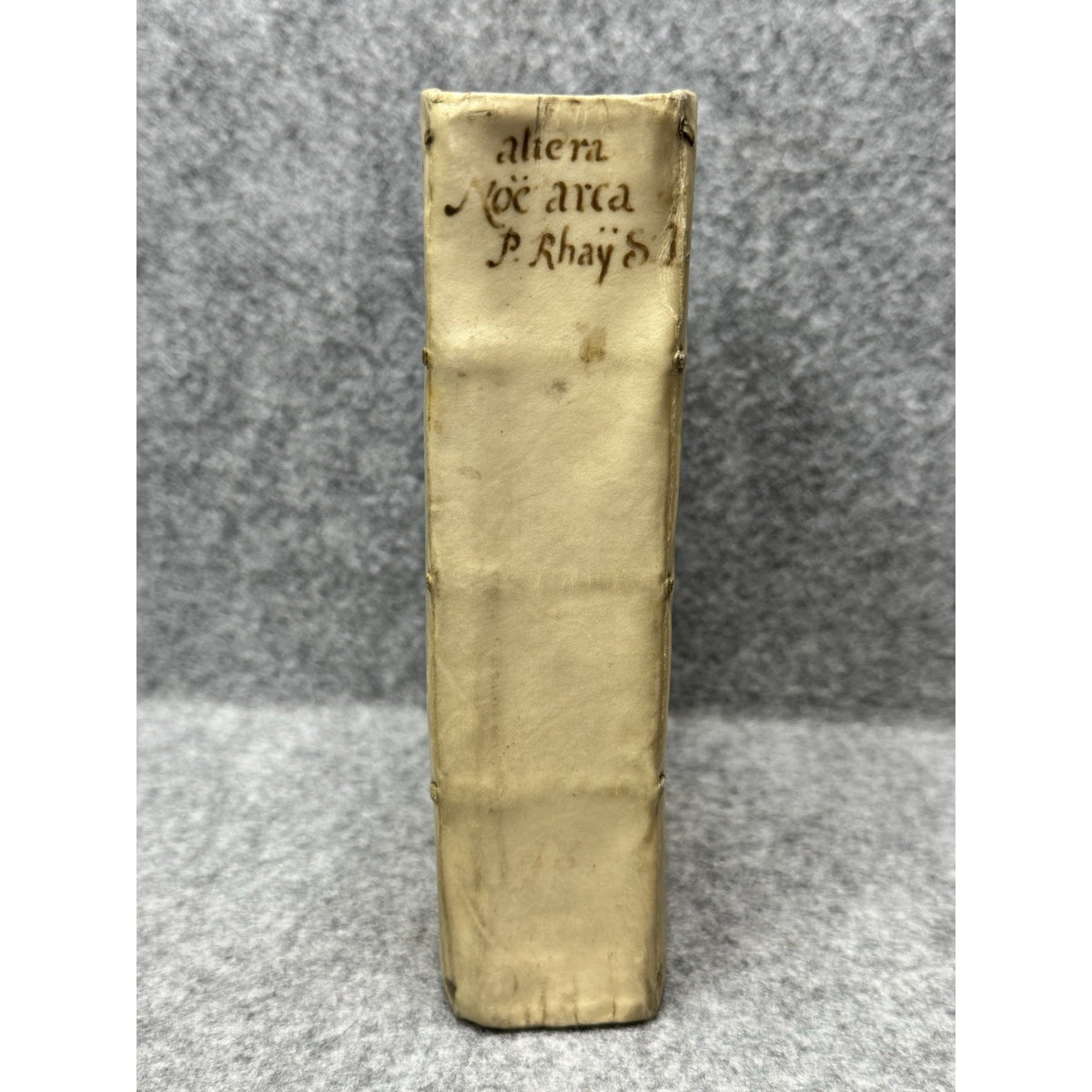 1665 Altera Noe Arca Theodor Rhay Rare Jesuit Latin Vellum Noah’s Ark