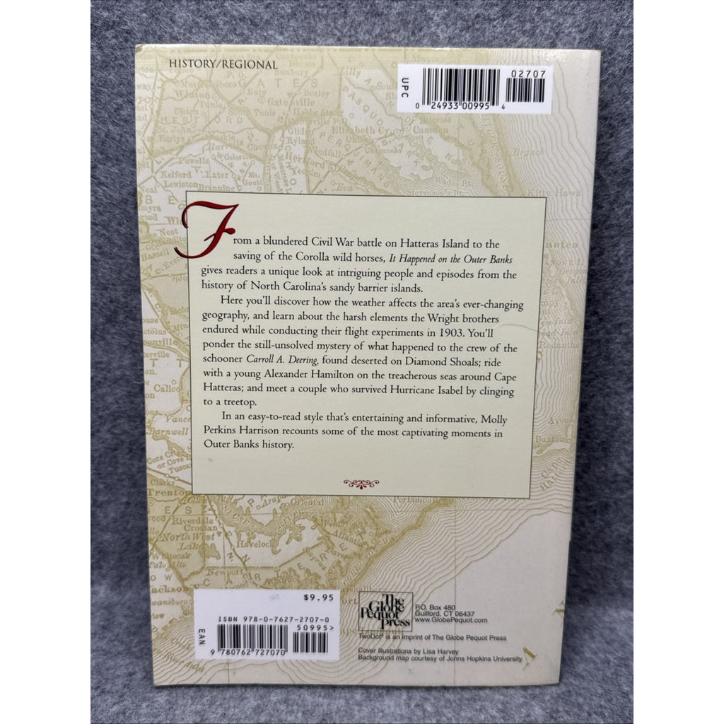 It Happened on the Outer Banks by Molly Perkins Harrison (2005, Trade Paperback)