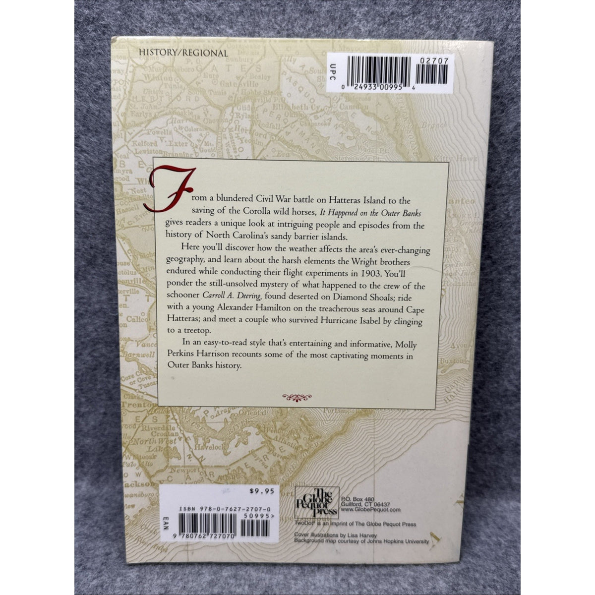It Happened on the Outer Banks by Molly Perkins Harrison (2005, Trade Paperback)