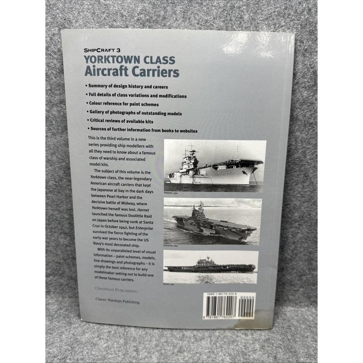 Yorktown Class Aircraft Carriers by Roger Chesneau (2004, Trade Paperback)