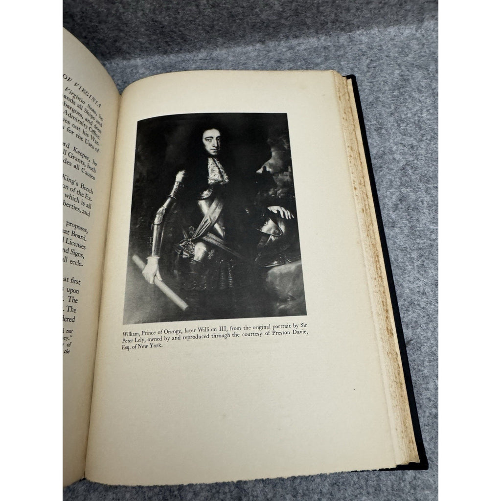 1940 The Present State of Virginia and the College Hartwell Blair HC