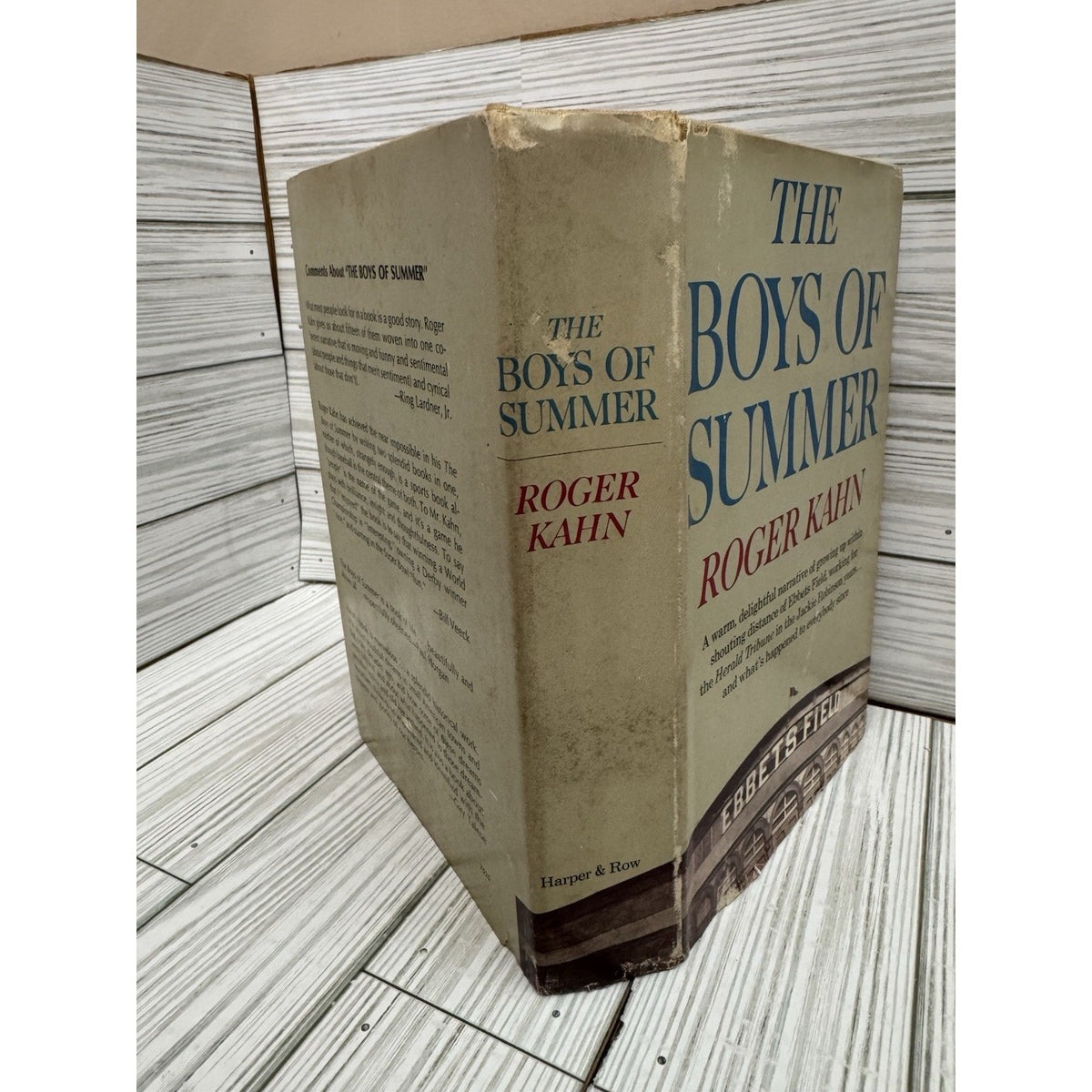 The Boys of Summer Roger Kahn 1971 1st Ed HC w/ DJ