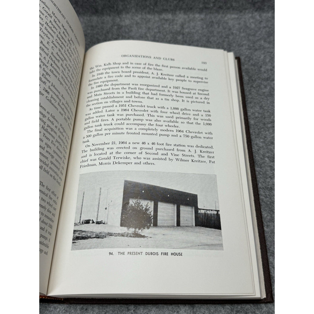 Rare 1970 History of Northeast Dubois County Indiana SIGNED Kreitzer Genealogy