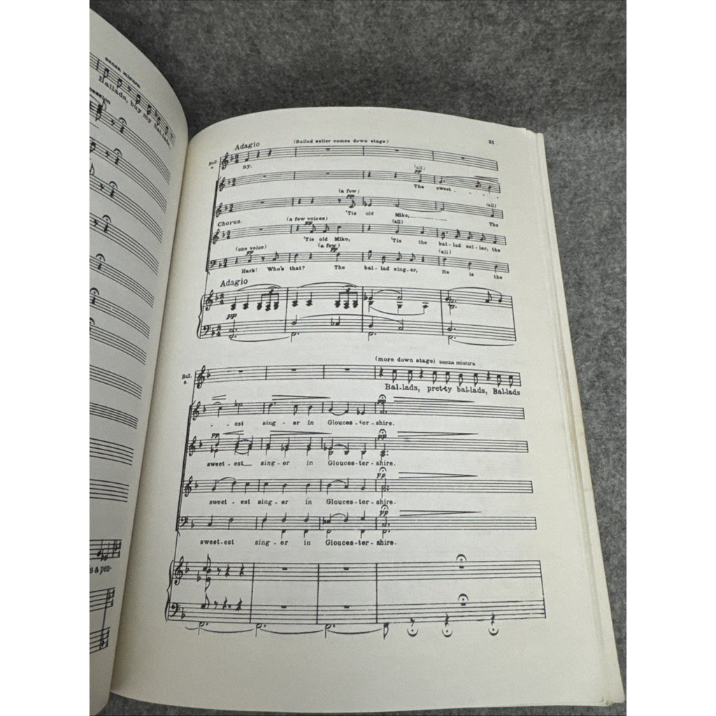 Hugh the Drover : Vocal Score by Ralph Vaughan Williams (1988, Trade Paperback)