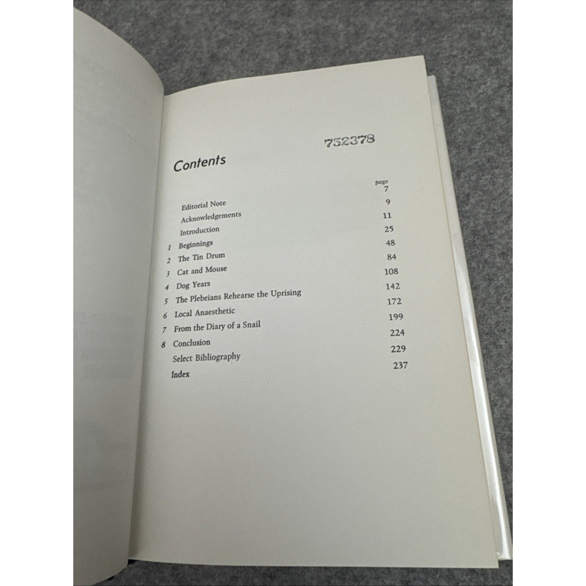 Günter Grass (Barnes & Noble critical studies) Keith Miles