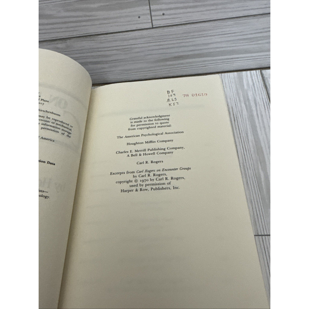 On Becoming Carl Rogers by Kirschenbaum, Howard